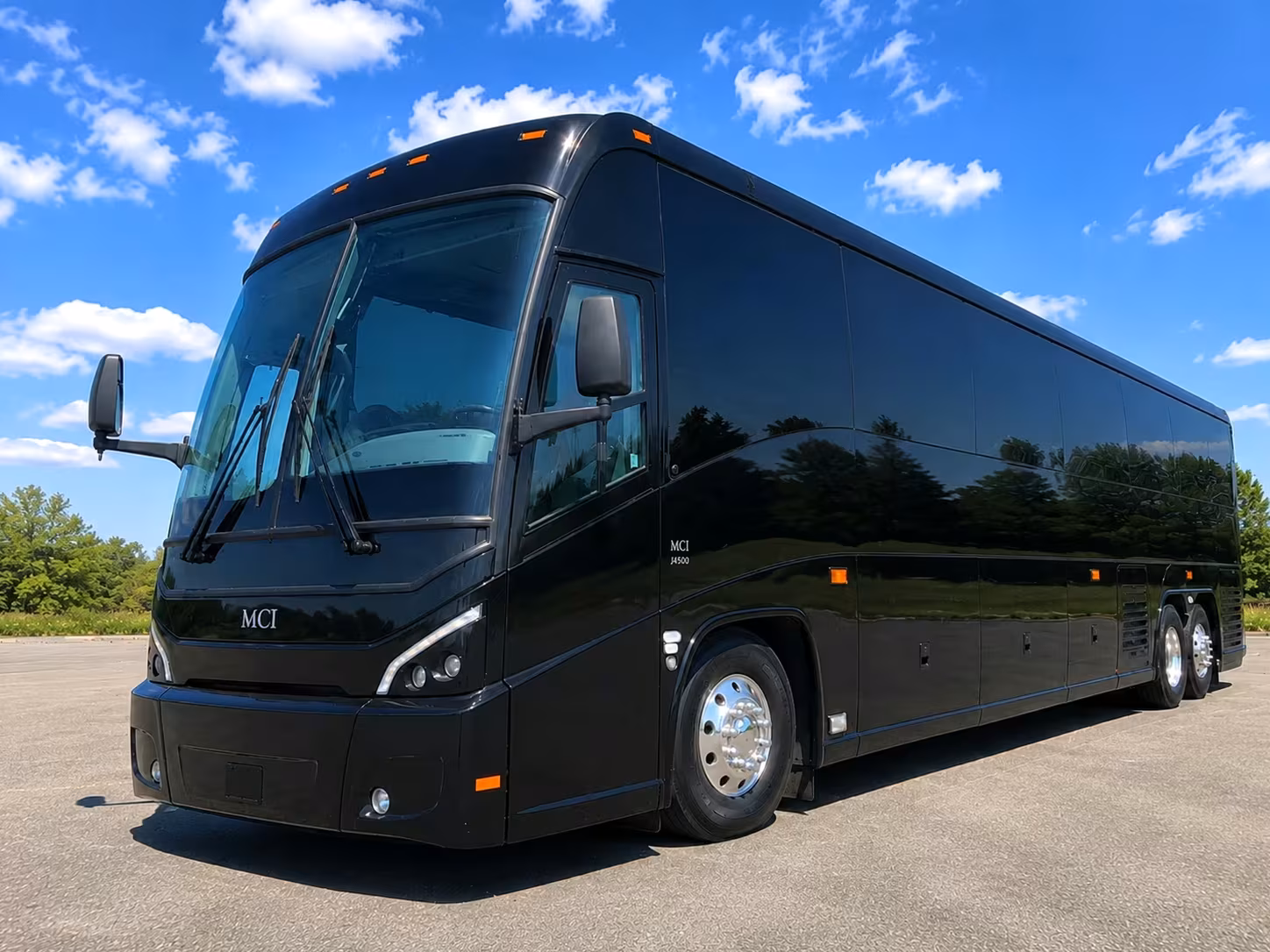 goodyear charter bus rental fleet