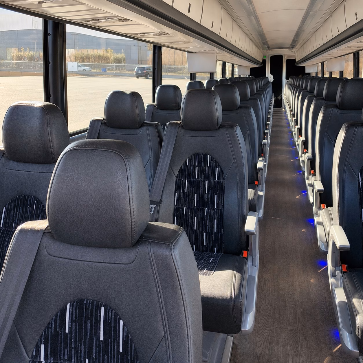 time of year and peak seasons when charter bus rental prices are highest in goodyear